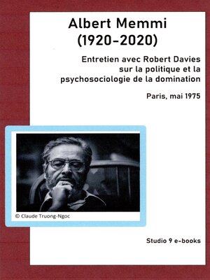 cover image of Albert Memmi (1920-2020)